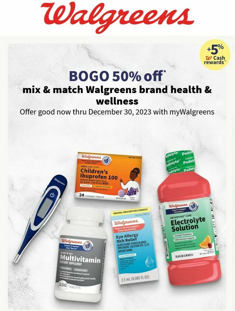 Walgreens Weekly Ad from November 10