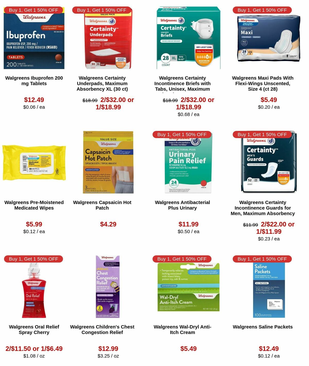 Walgreens Weekly Ad from November 10