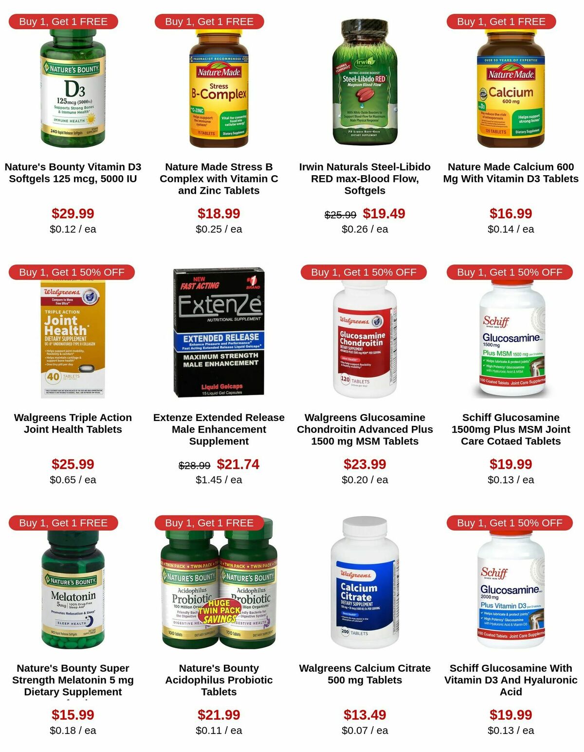 Walgreens Weekly Ad from December 29