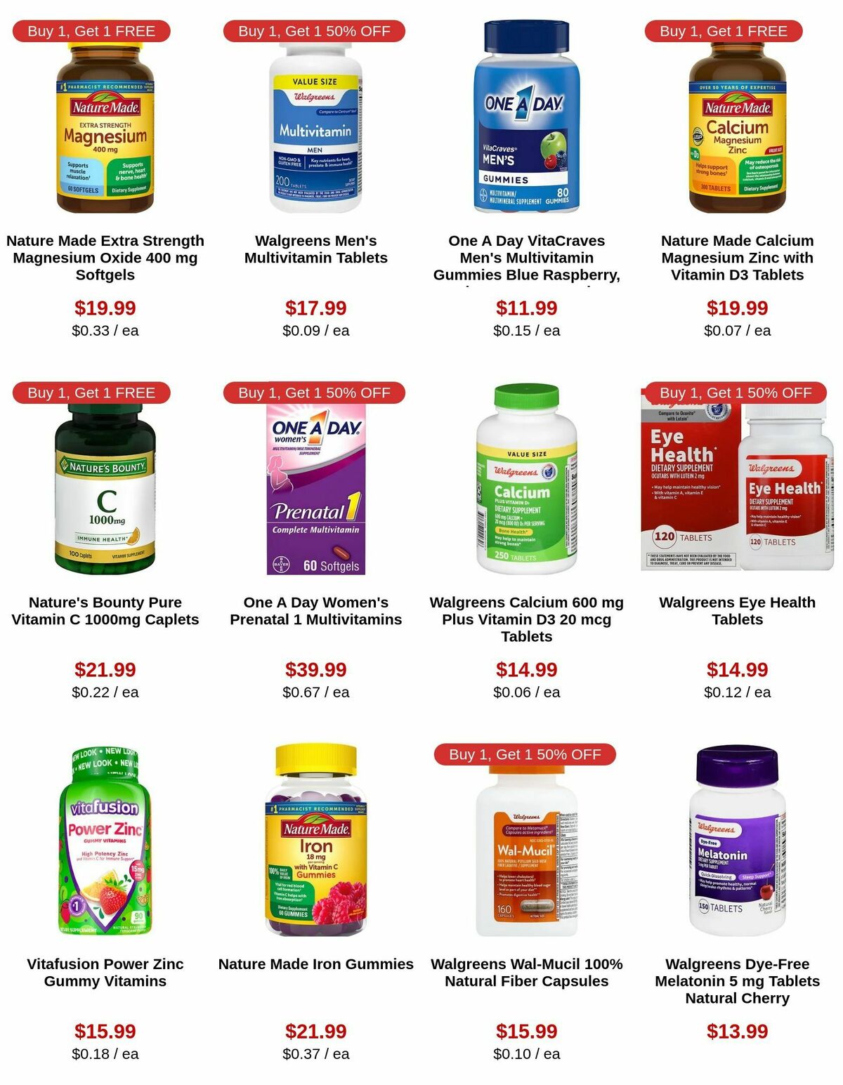 Walgreens Weekly Ad from December 29