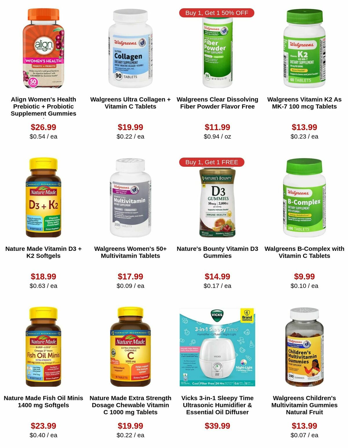 Walgreens Weekly Ad from December 29