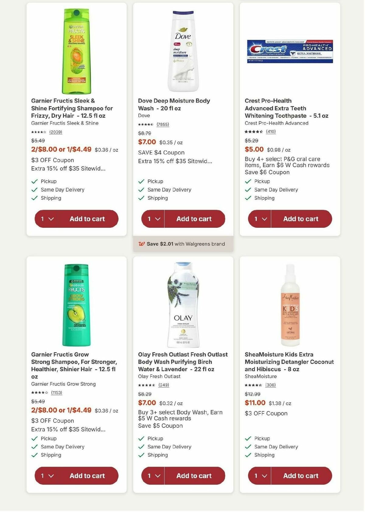 Walgreens Weekly Ad from October 29