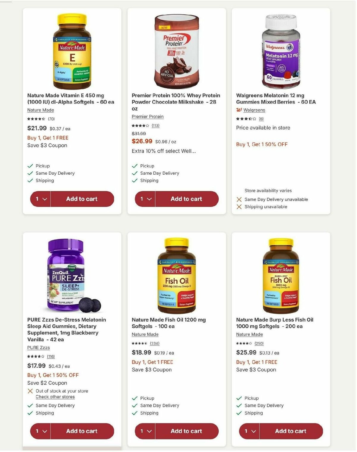 Walgreens Weekly Ad from January 2