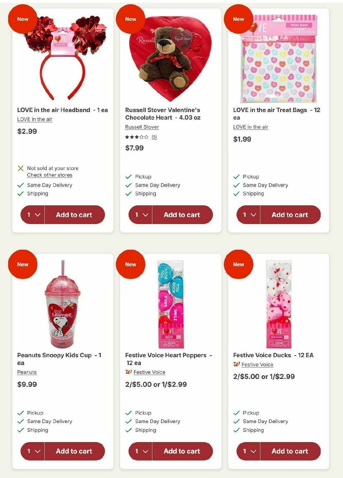 Walgreens Valentine's Day Weekly Ad from January 27