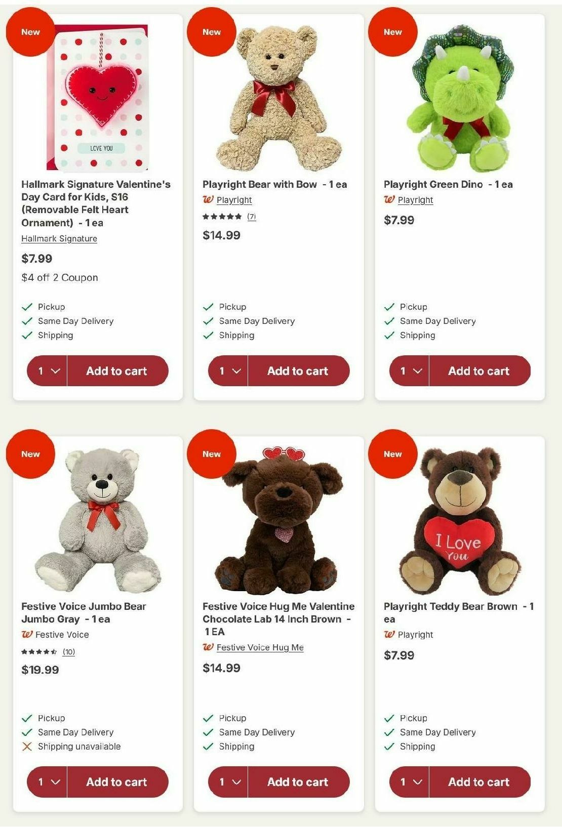 Walgreens Valentine's Day Weekly Ad from January 27