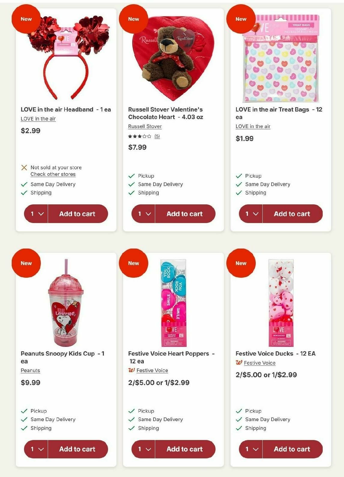 Walgreens Valentine's Day Weekly Ad from January 27