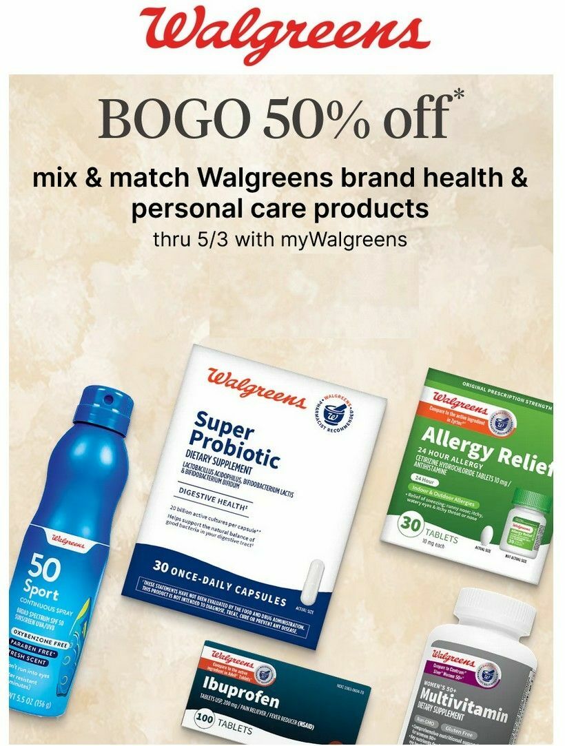 Walgreens Weekly Ad from March 4