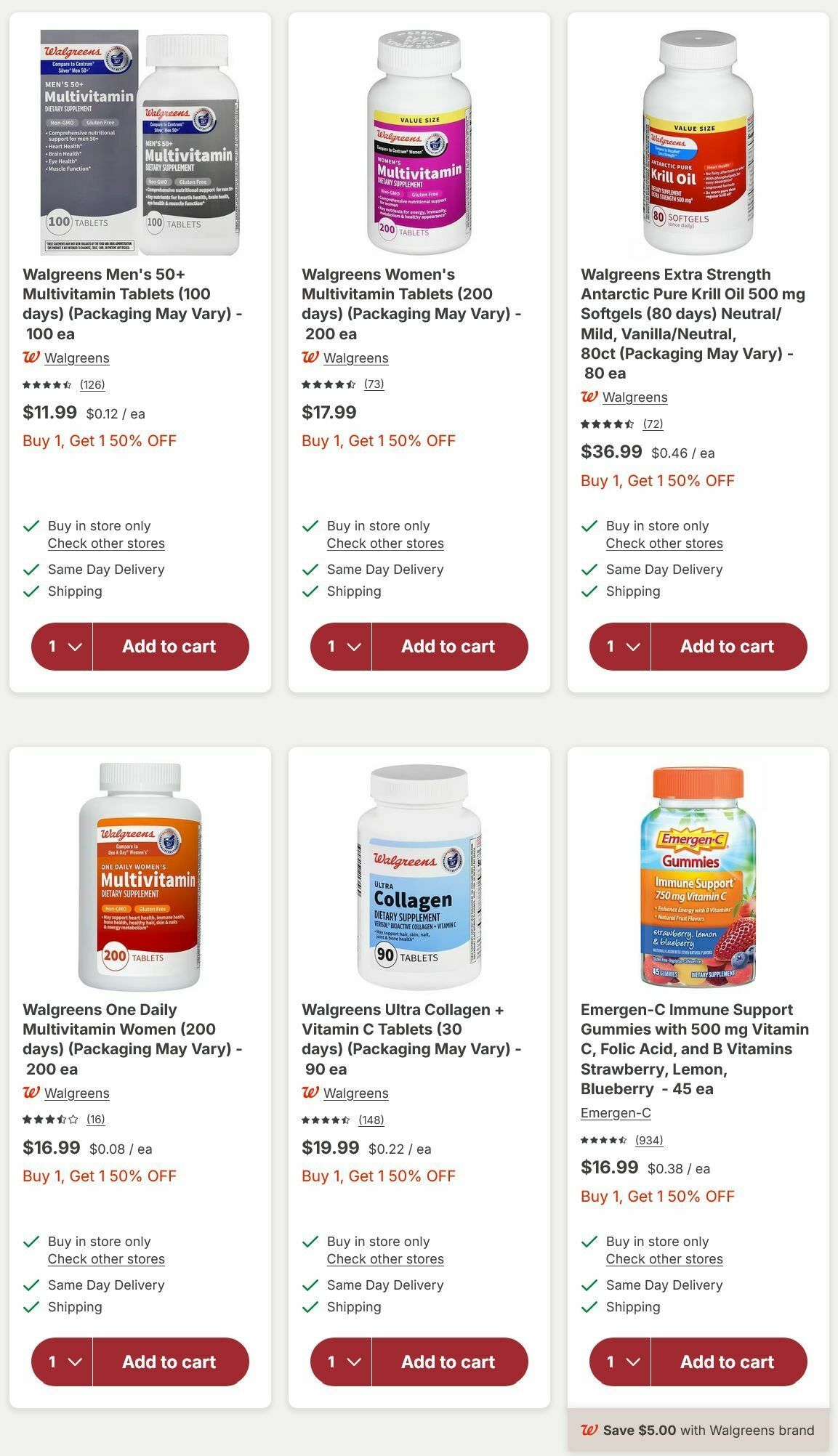 Walgreens Weekly Ad from May 4