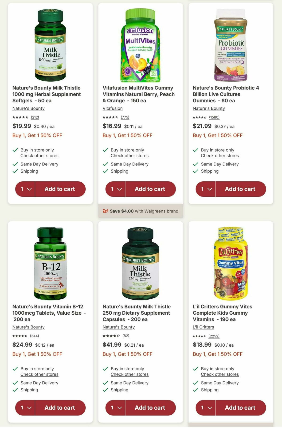 Walgreens Weekly Ad from May 4