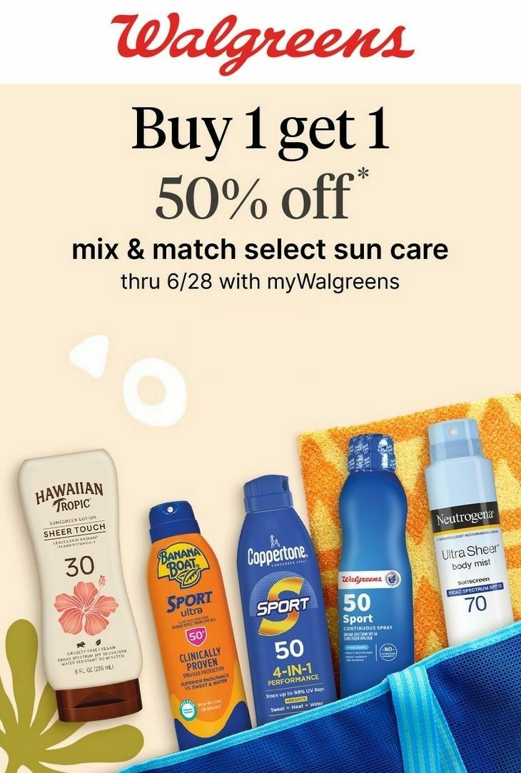 Walgreens Weekly Ad from June 3