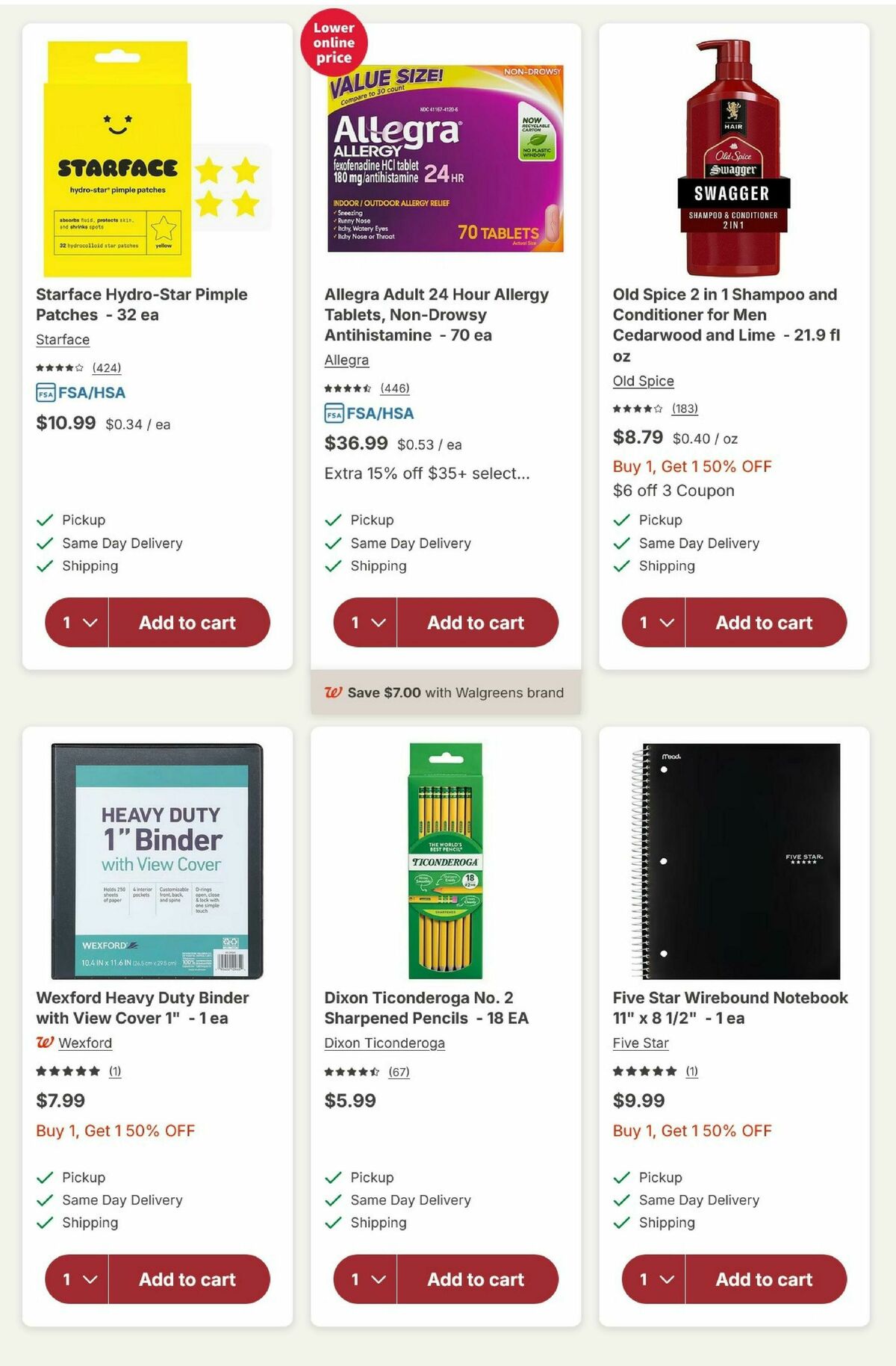 Walgreens Weekly Ad from July 31