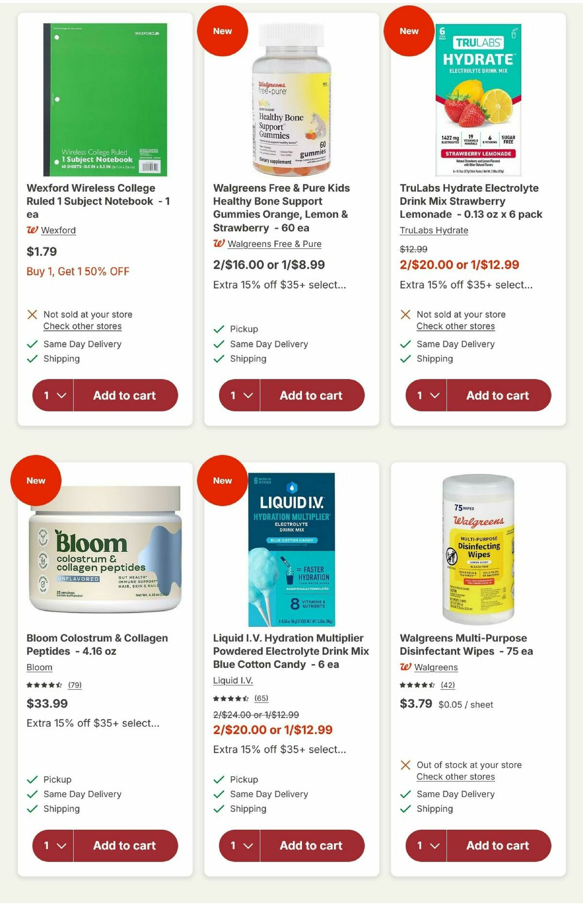 Walgreens Weekly Ad from July 31