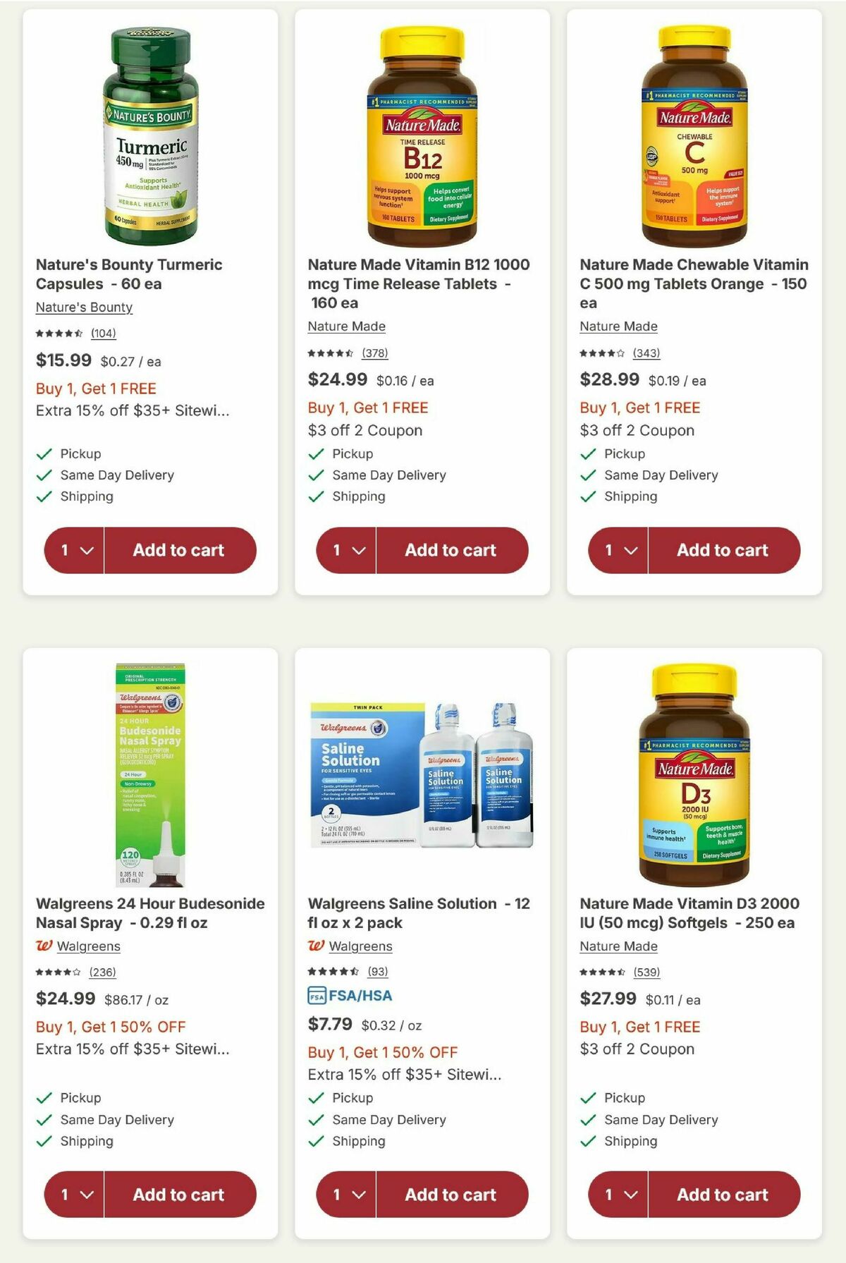 Walgreens Weekly Ad from September 29