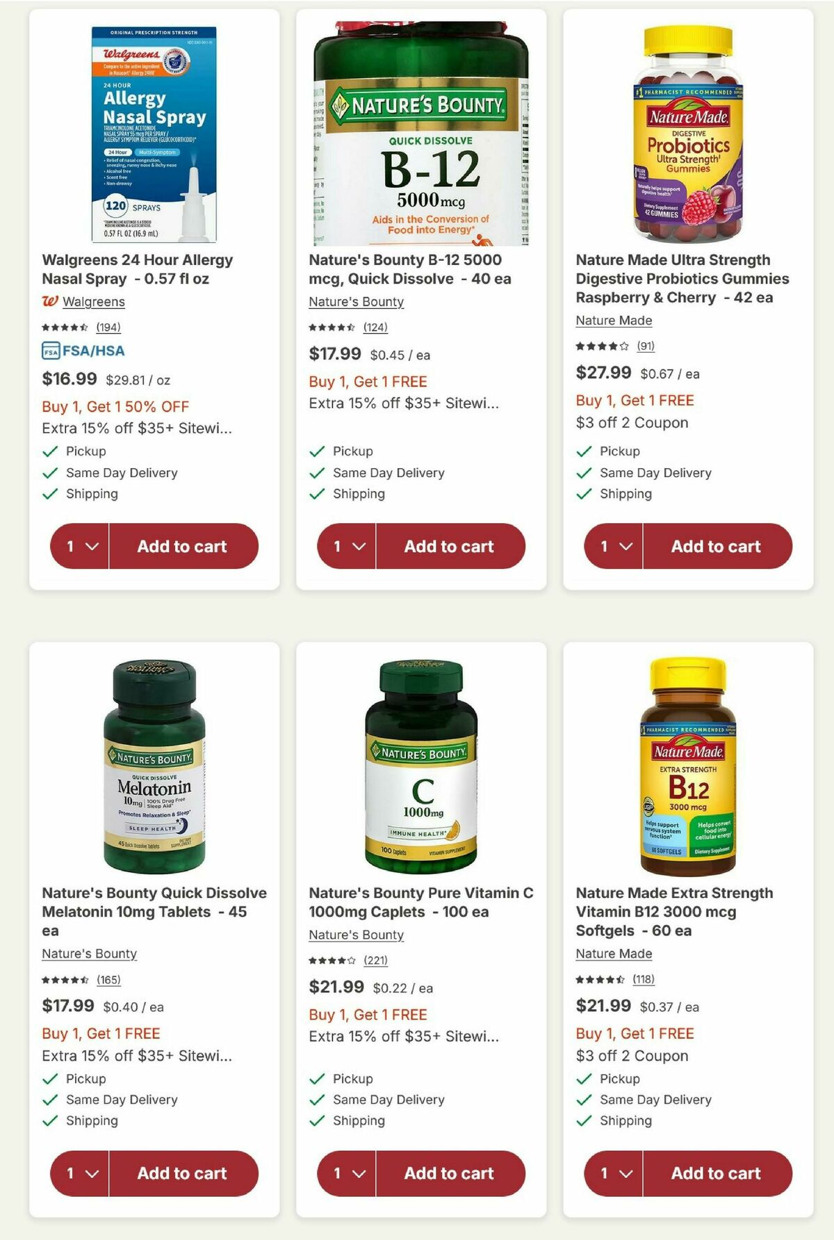 Walgreens Weekly Ad from September 29