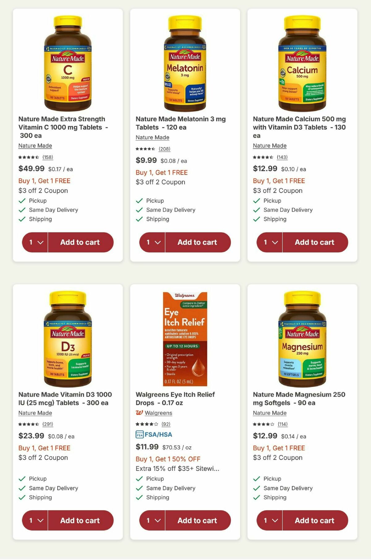 Walgreens Weekly Ad from September 29