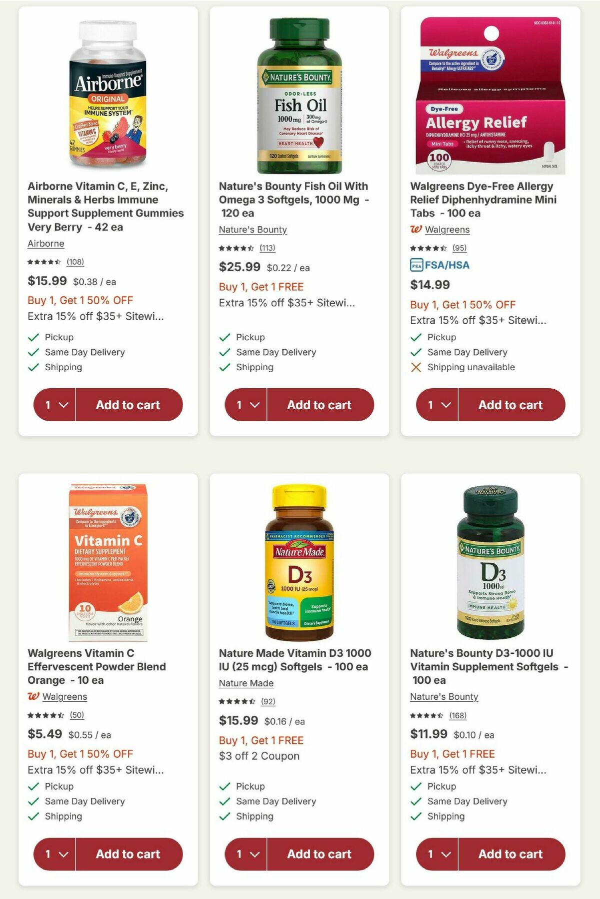 Walgreens Weekly Ad from September 29