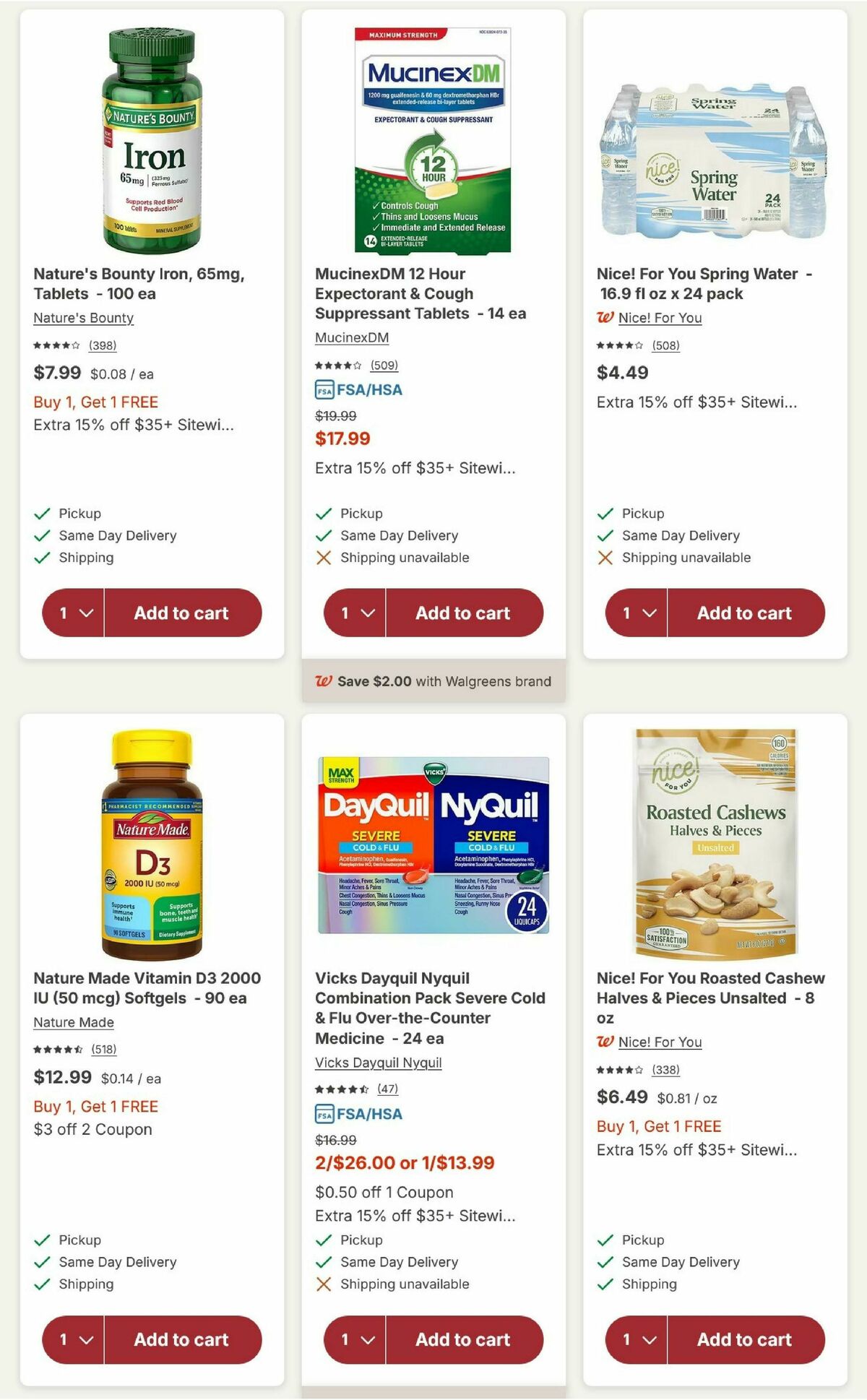 Walgreens Weekly Ad from September 29