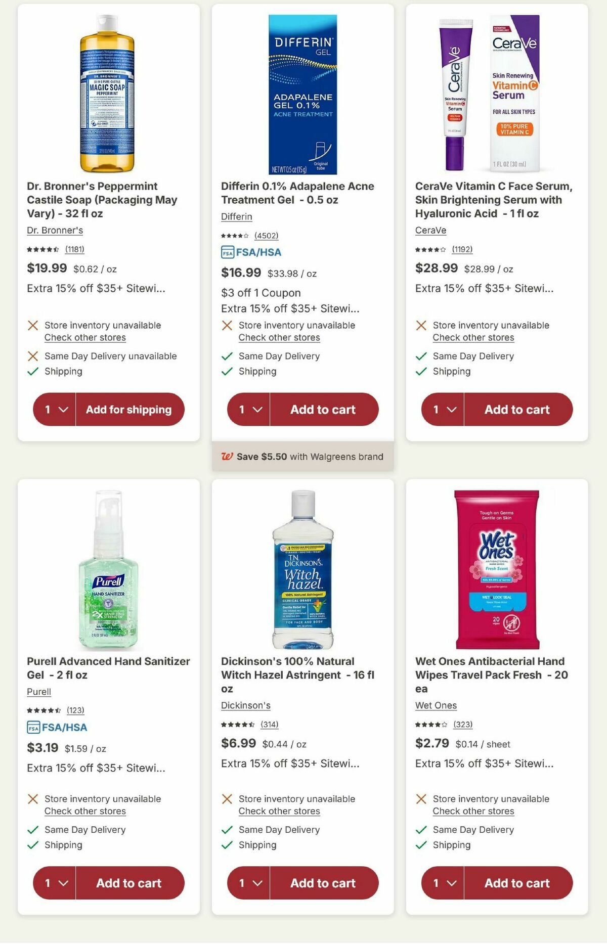 Walgreens Weekly Ad from October 28