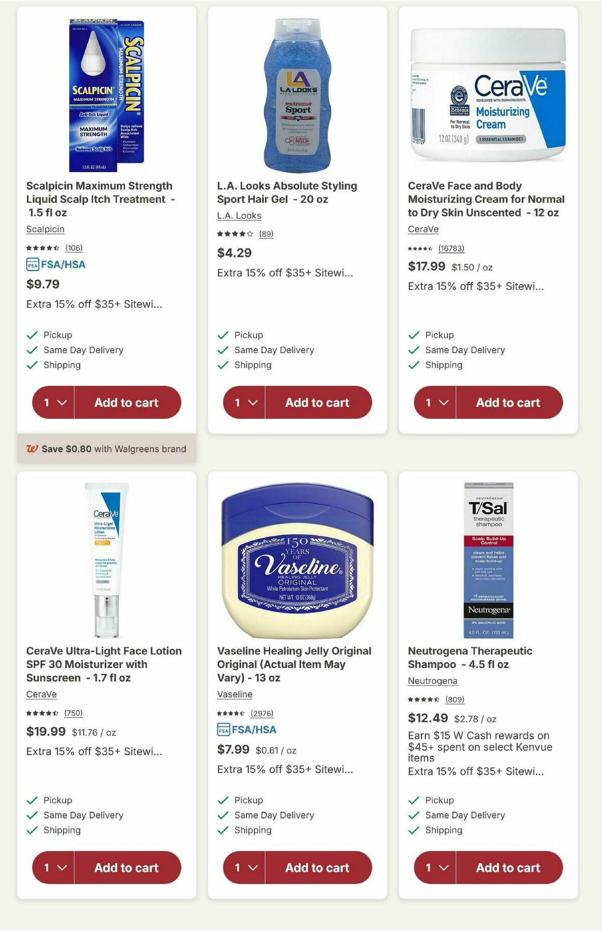 Walgreens Weekly Ad from October 28