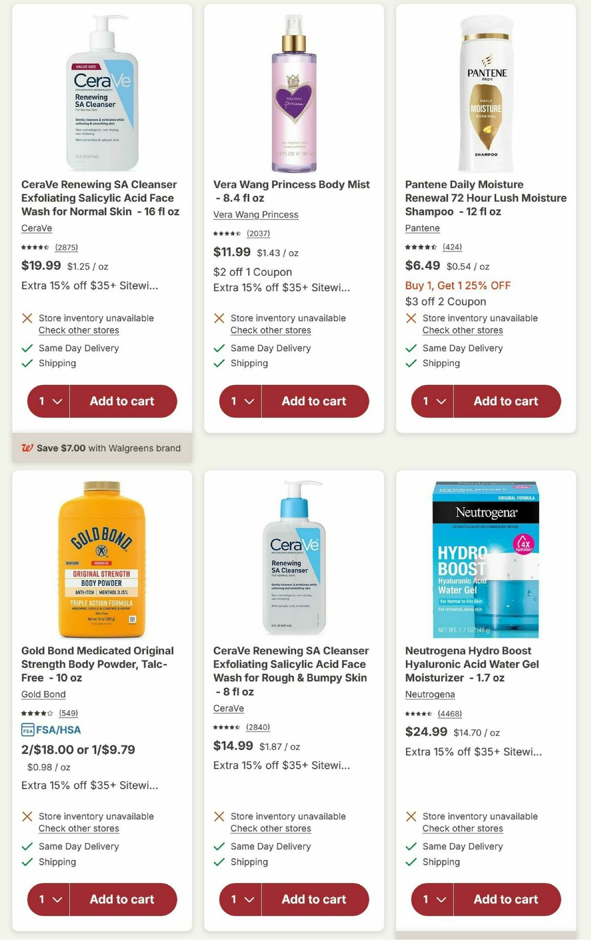 Walgreens Weekly Ad from October 28