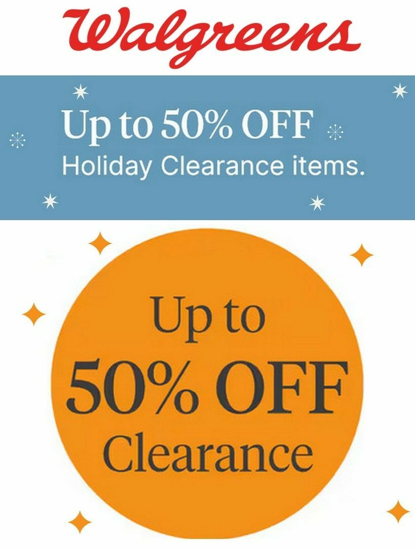 Walgreens Weekly Ad from December 28