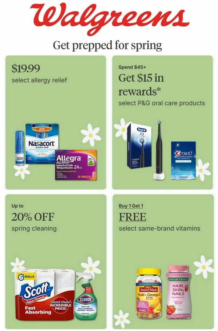 Walgreens Weekly Ad from March 26