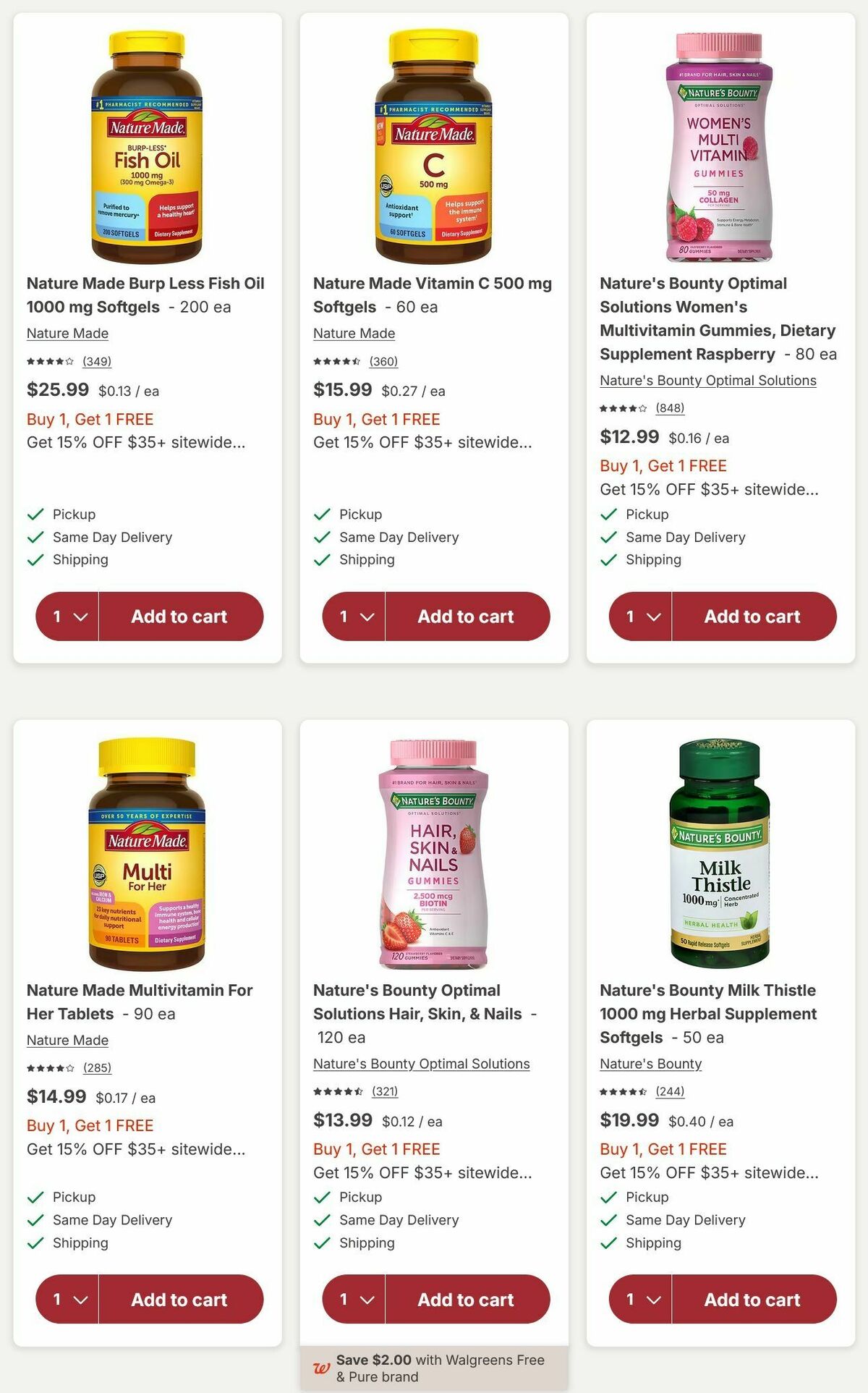 Walgreens Weekly Ad from March 26