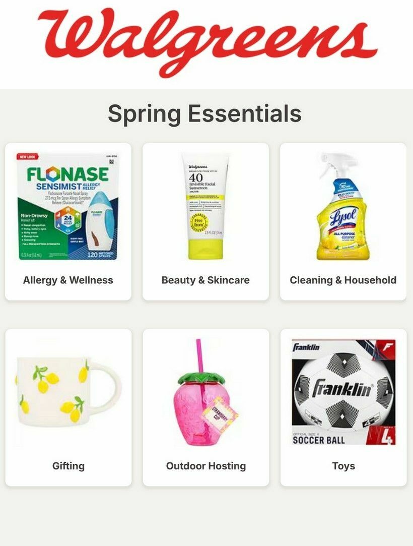 Walgreens Weekly Ad from May 1