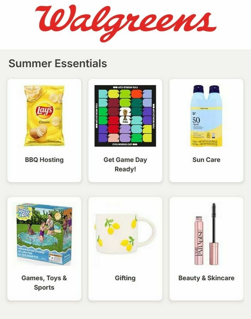Walgreens Weekly Ad from June 26