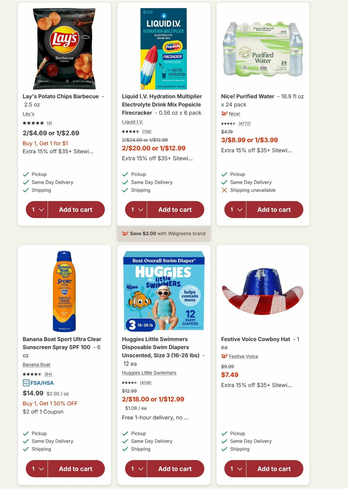 Walgreens Weekly Ad from June 26