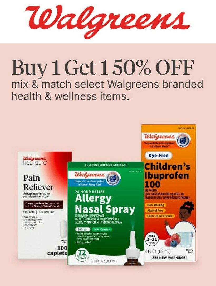 Walgreens Weekly Ad from July 28