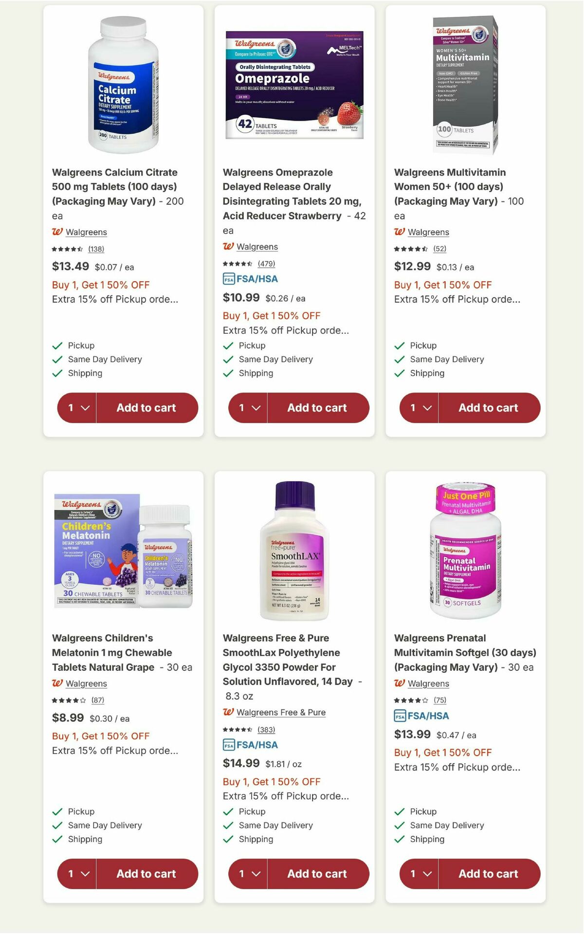 Walgreens Weekly Ad from July 28