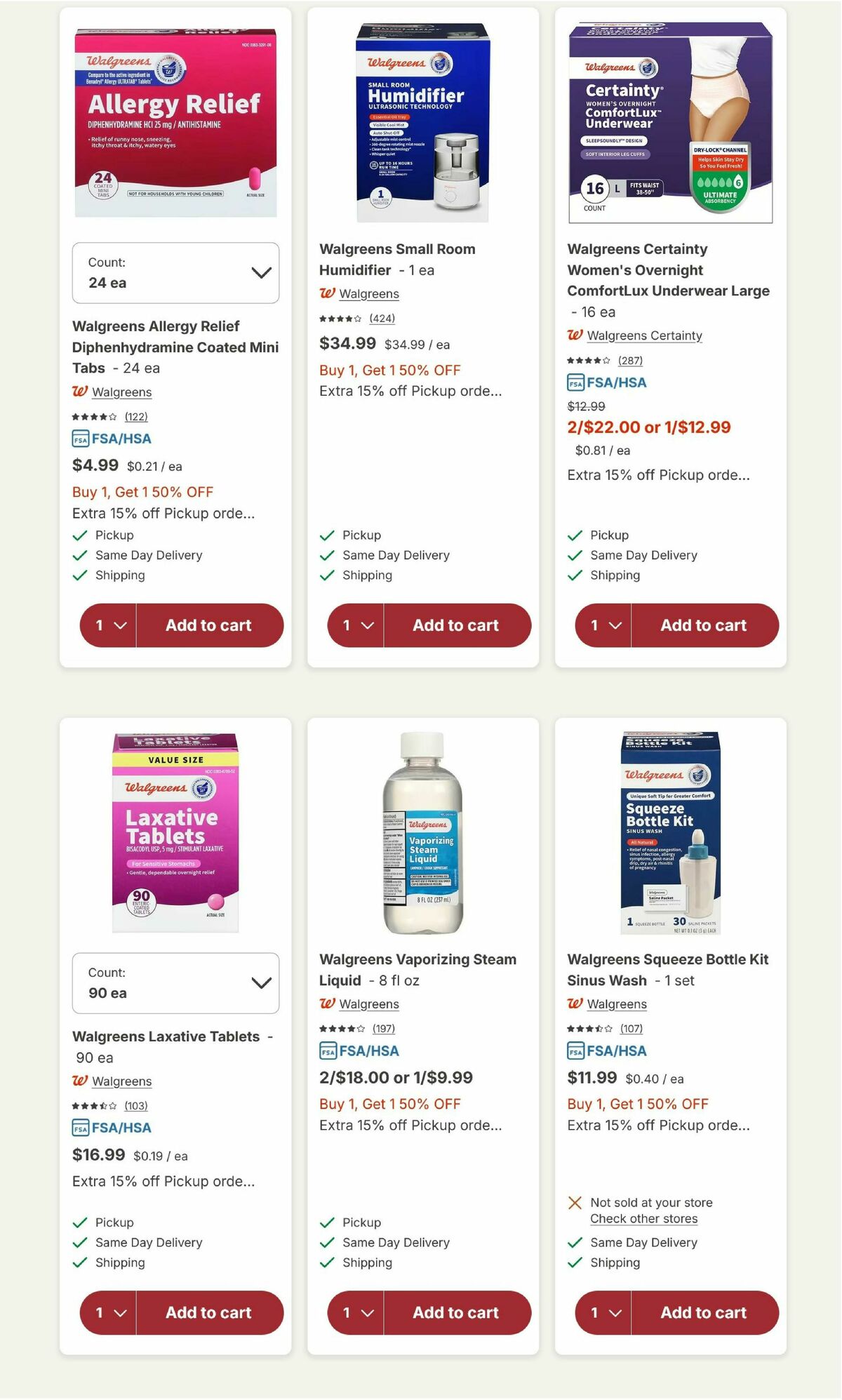 Walgreens Weekly Ad from July 28
