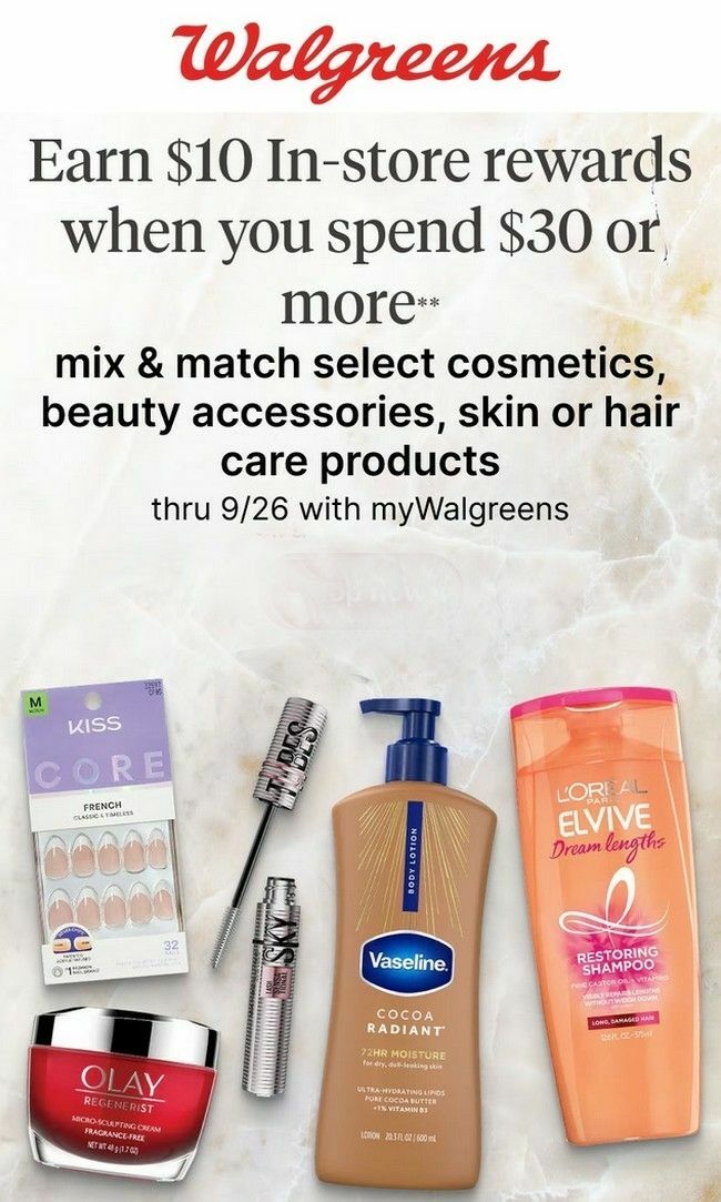 Walgreens Weekly Ad from August 29