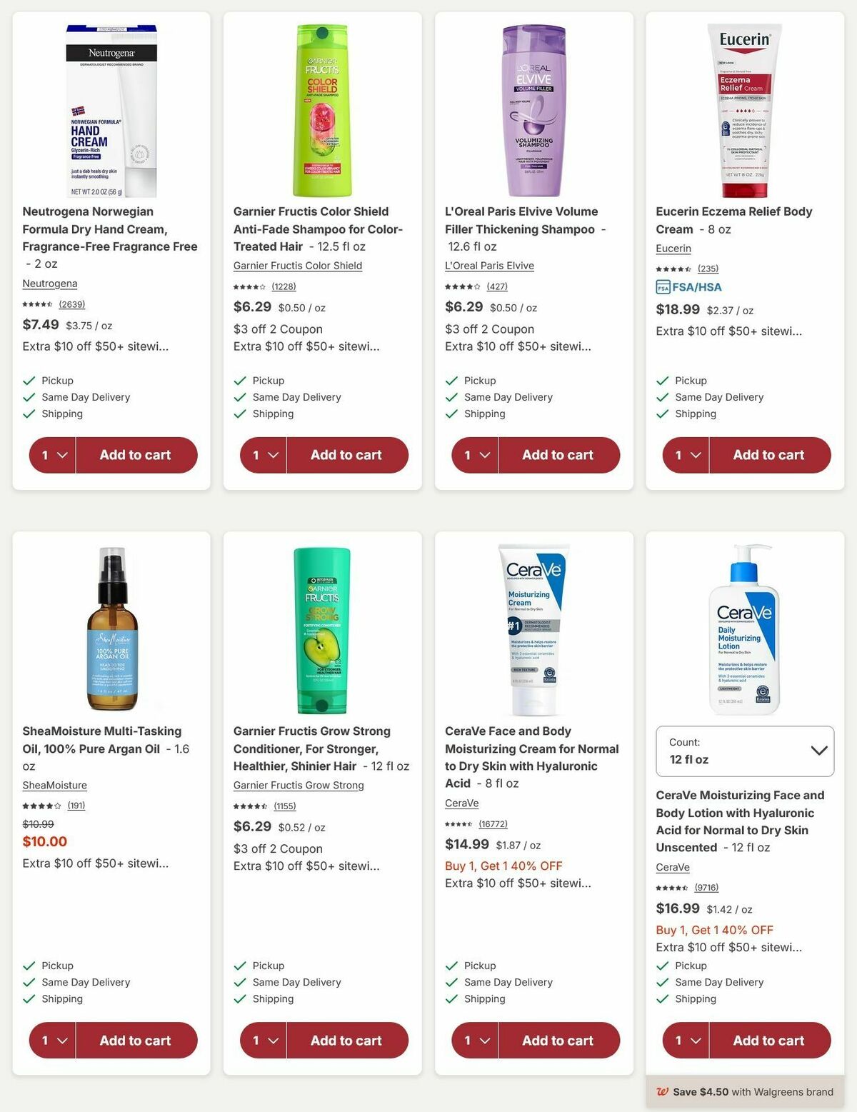 Walgreens Weekly Ad from August 29