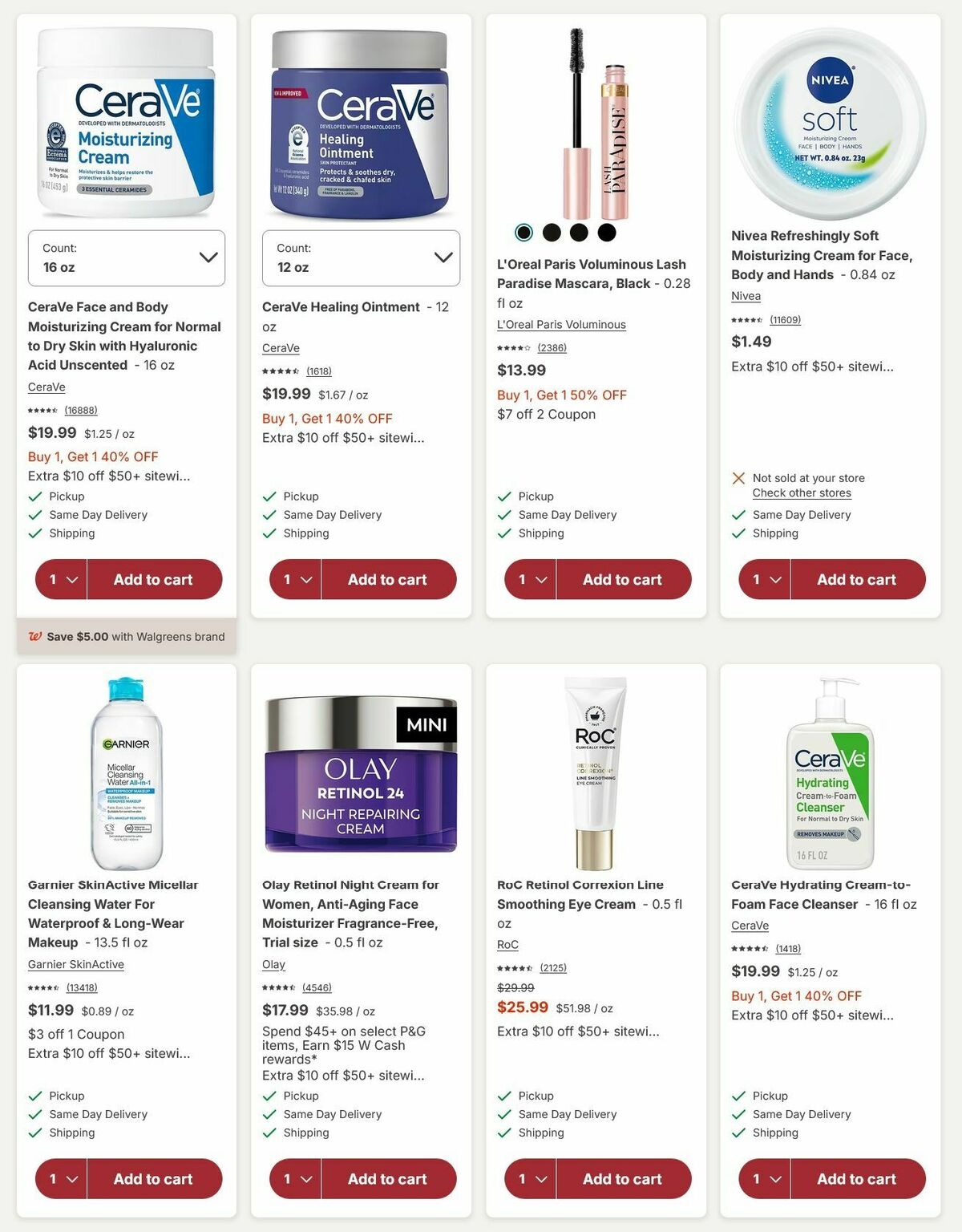 Walgreens Weekly Ad from August 29