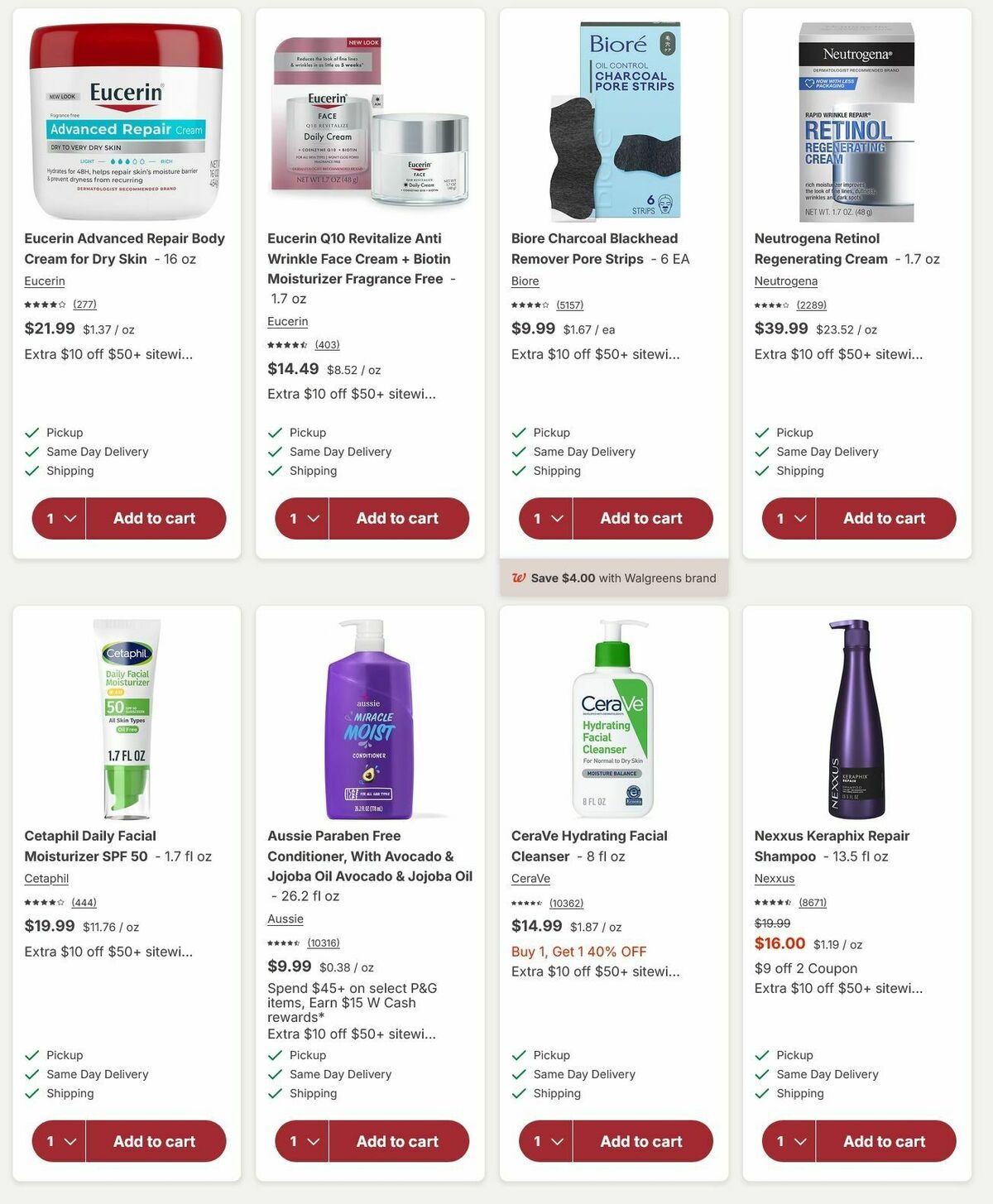 Walgreens Weekly Ad from August 29