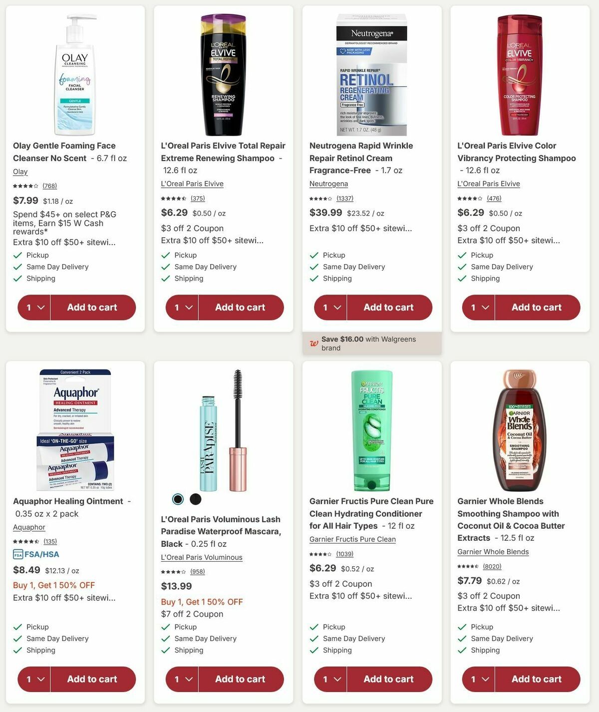 Walgreens Weekly Ad from August 29