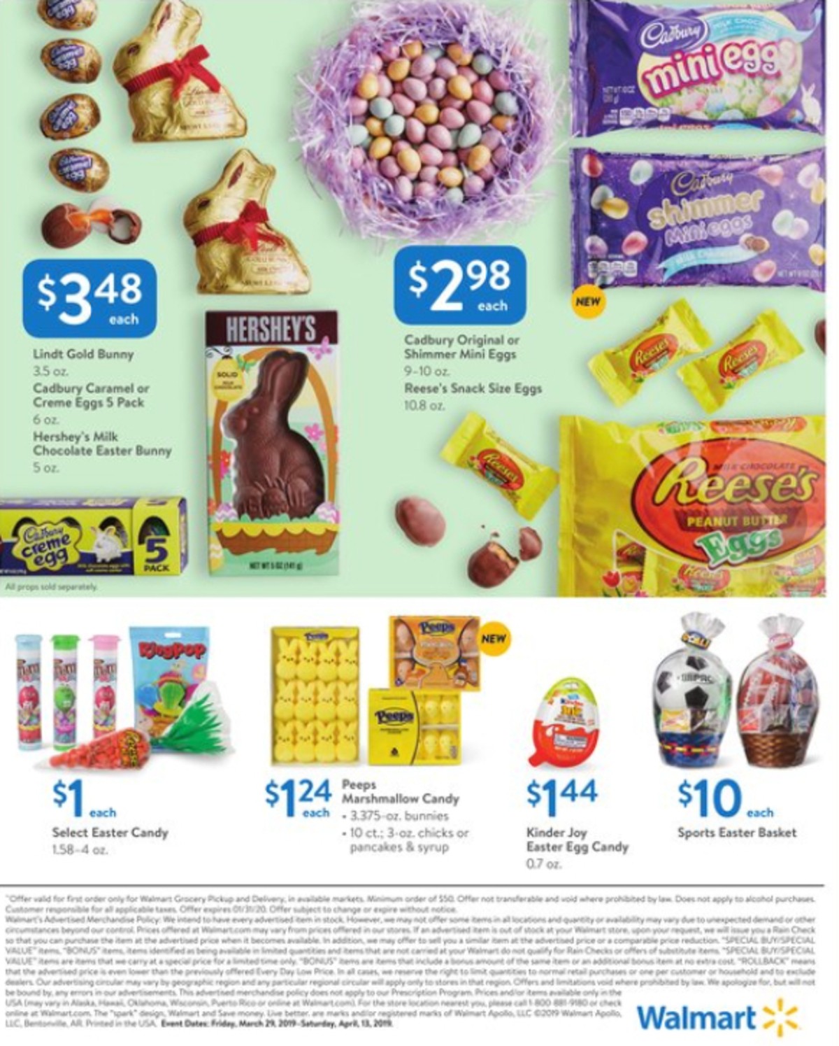 Walmart Weekly Ad from March 29