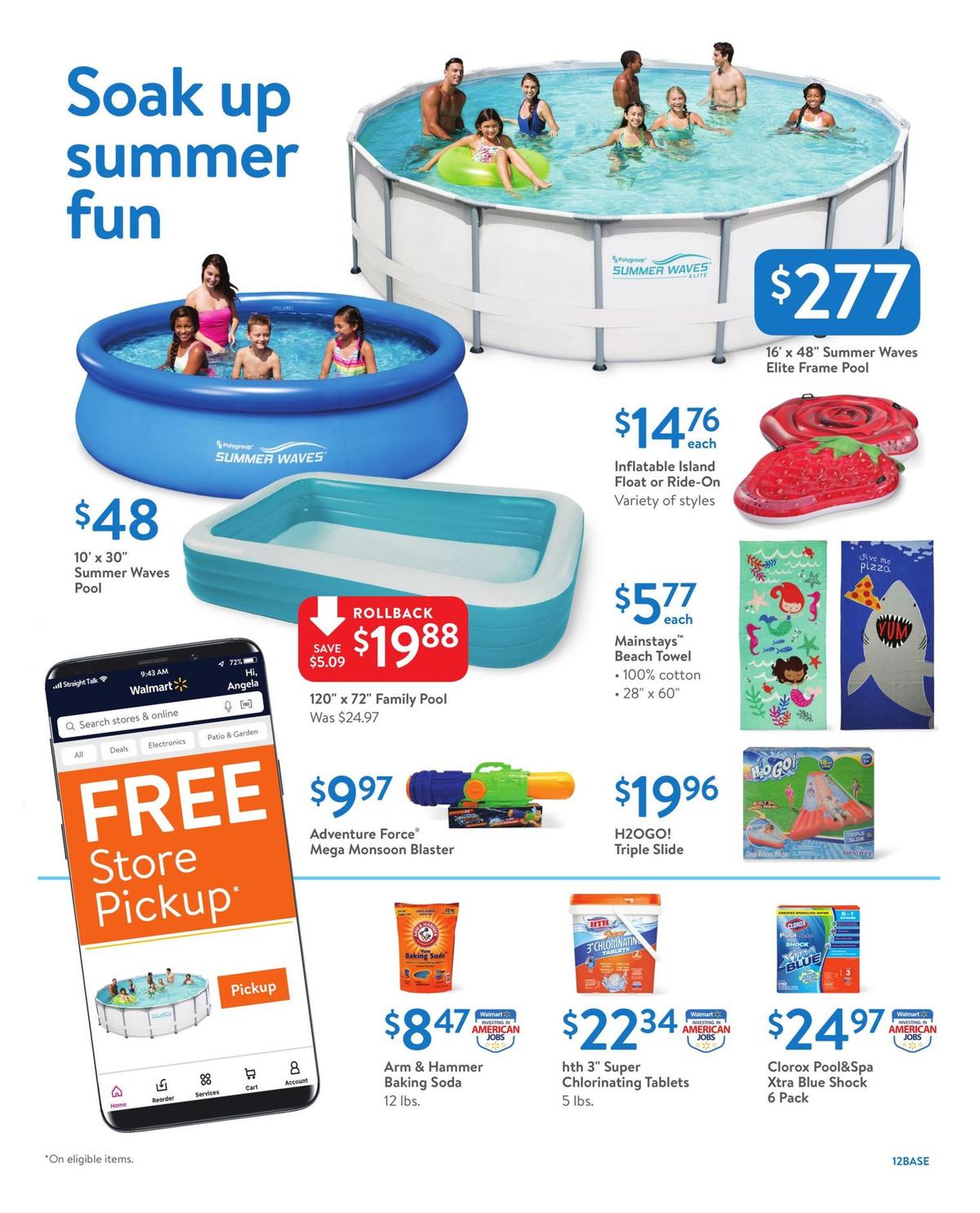 Walmart Weekly Ad from June 9