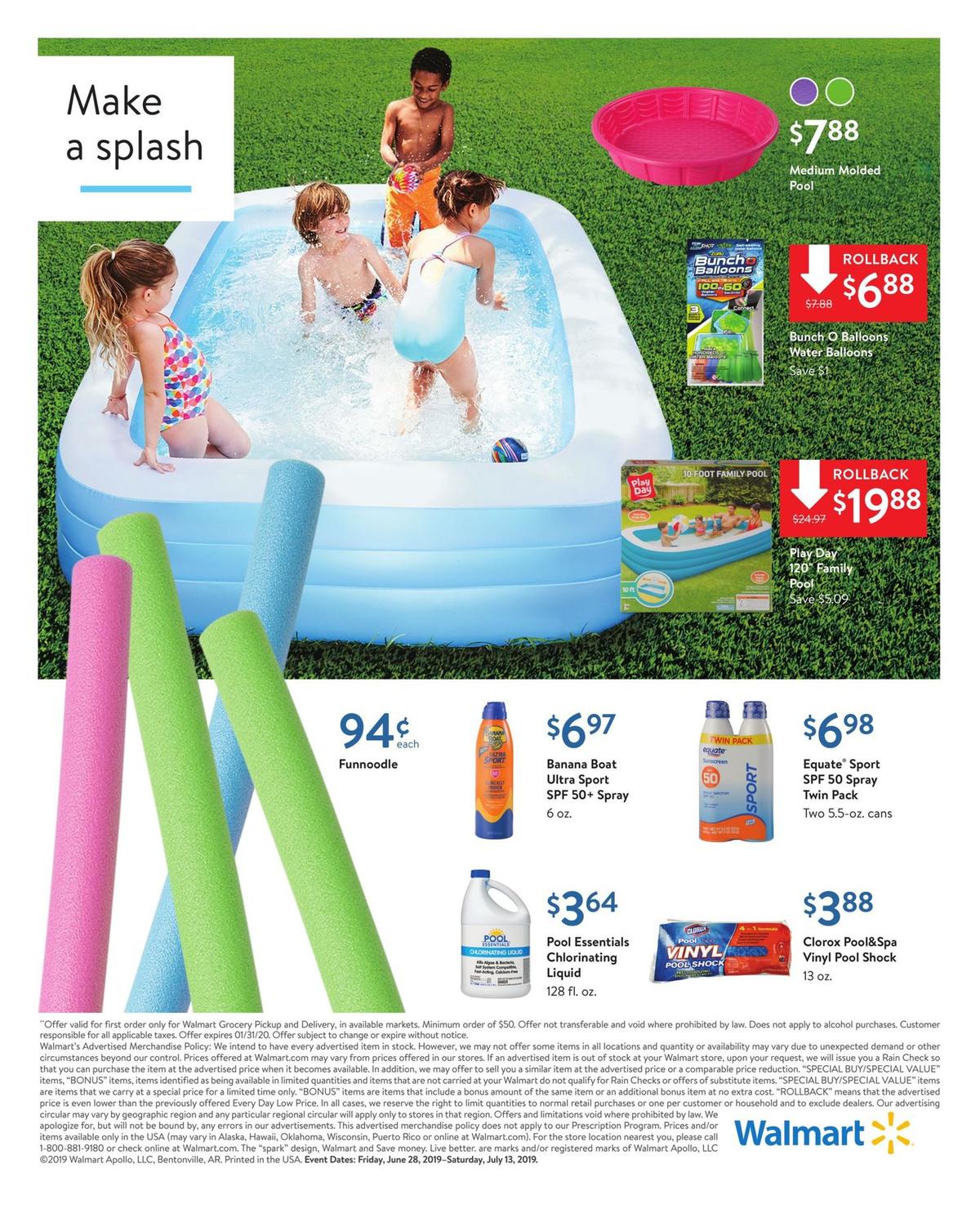 Walmart Weekly Ad from June 28