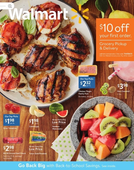 Walmart Weekly Ad from July 26