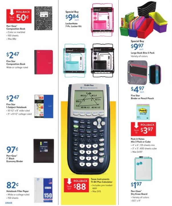 Walmart Weekly Ad from July 26