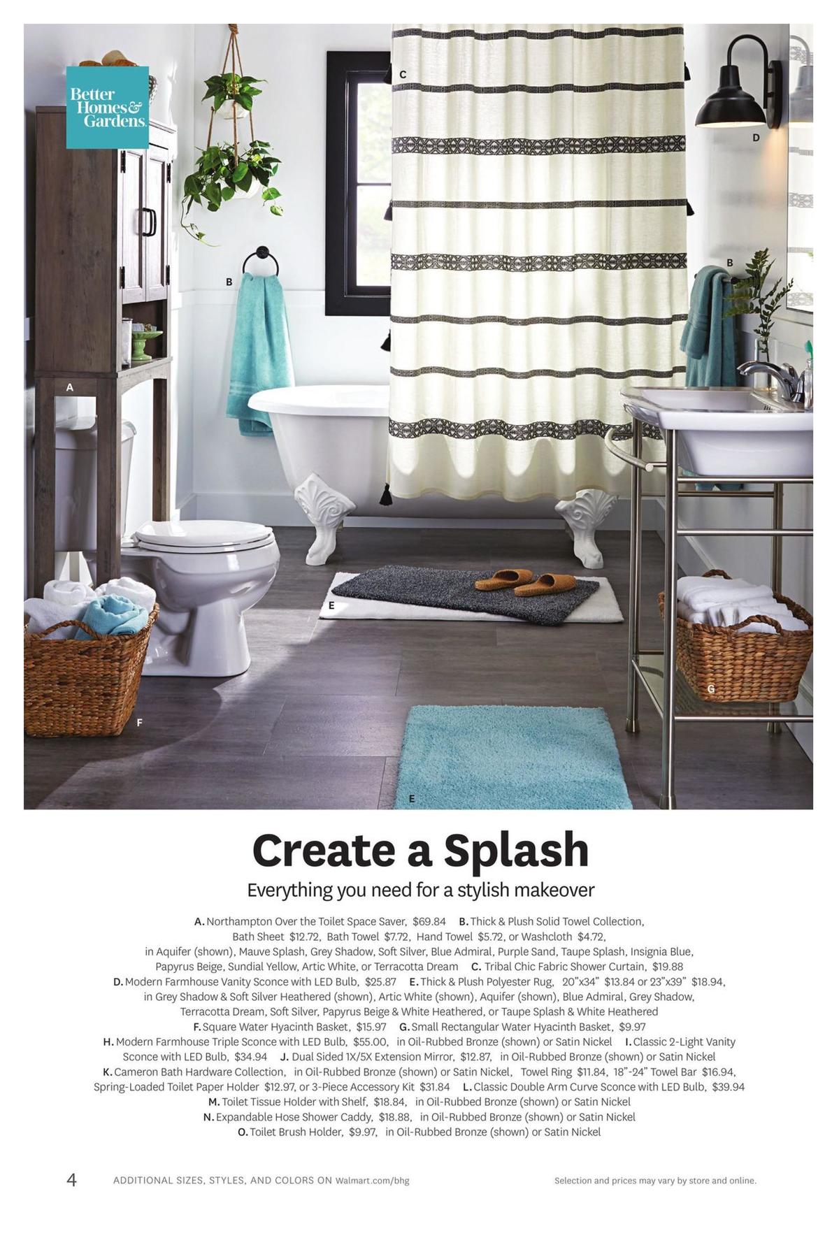 Walmart Better Homes & Gardens Weekly Ad from July 15