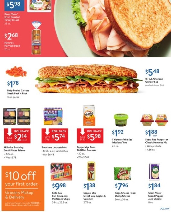 Walmart Weekly Ad from September 15