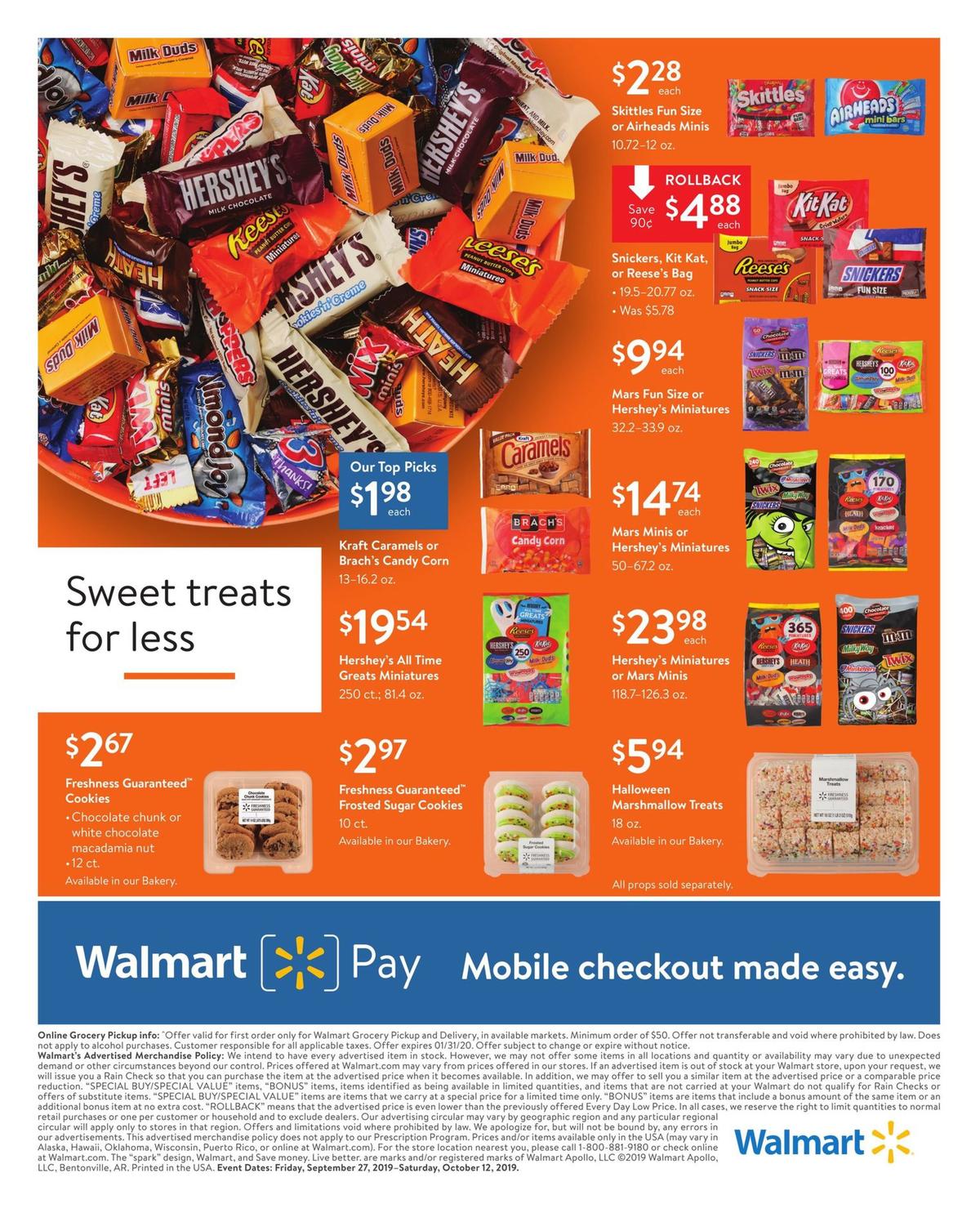 Walmart Weekly Ad from September 27