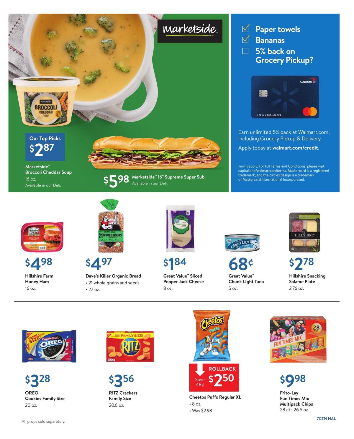 Walmart Weekly Ad from October 13