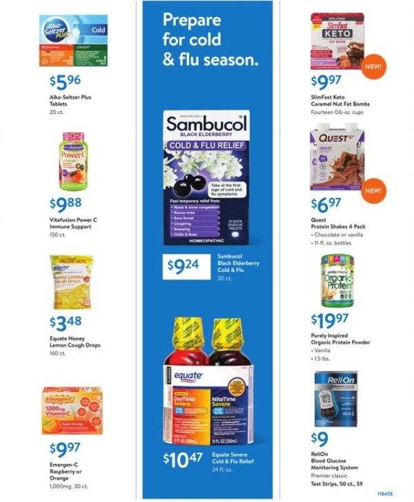 Walmart Weekly Ad from November 1