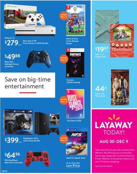 Walmart Weekly Ad from November 1