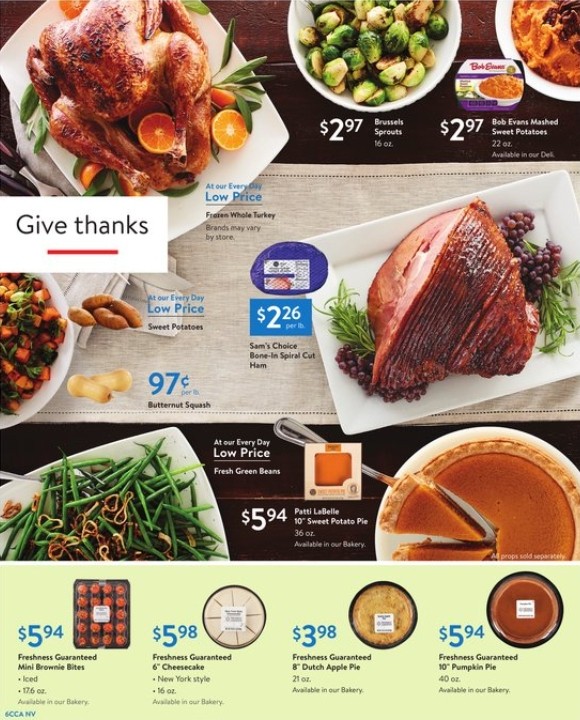 Walmart Weekly Ad from November 1